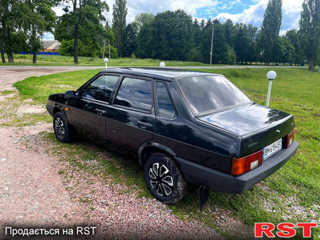 Черный ВАЗ 21099, объемом двигателя 1.6 л и пробегом 228 тыс. км за 2400 $, фото 2 на Automoto.ua