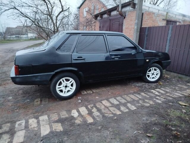 Черный ВАЗ 21099, объемом двигателя 0 л и пробегом 170 тыс. км за 1600 $, фото 1 на Automoto.ua