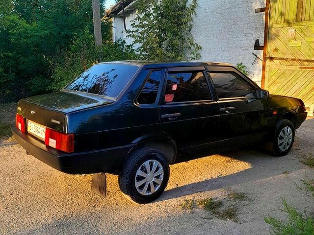 Черный ВАЗ 21099, объемом двигателя 1.5 л и пробегом 123 тыс. км за 2250 $, фото 8 на Automoto.ua