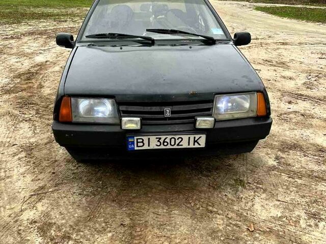 Черный ВАЗ 21099, объемом двигателя 1.6 л и пробегом 87 тыс. км за 1020 $, фото 2 на Automoto.ua