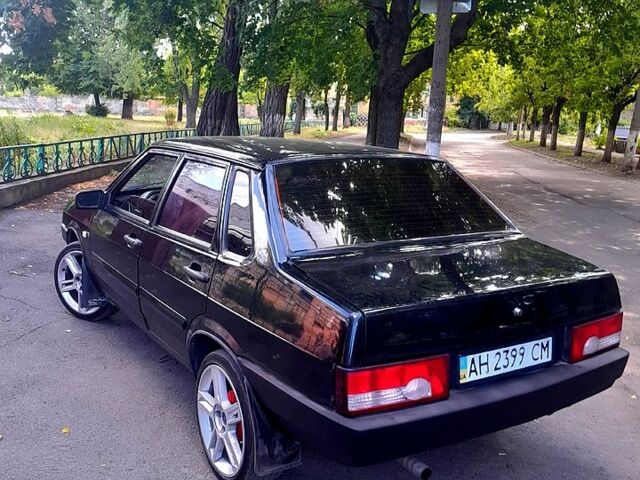 Черный ВАЗ 21099, объемом двигателя 1.6 л и пробегом 196 тыс. км за 1750 $, фото 3 на Automoto.ua