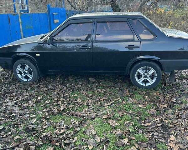 Черный ВАЗ 21099, объемом двигателя 1.6 л и пробегом 143 тыс. км за 3000 $, фото 5 на Automoto.ua