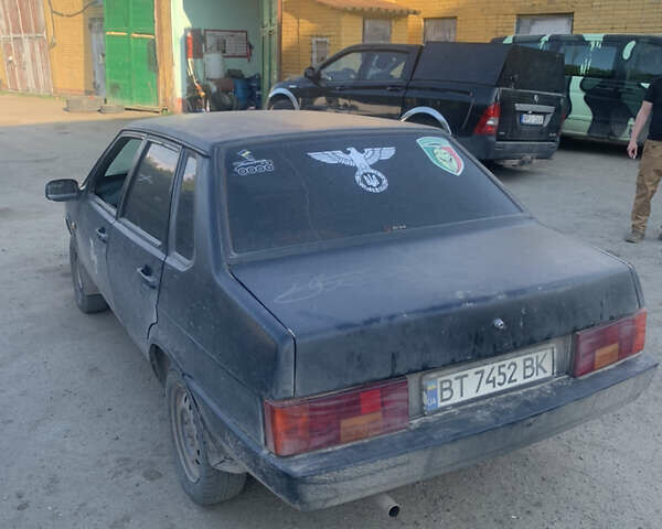 Черный ВАЗ 21099, объемом двигателя 1.5 л и пробегом 223 тыс. км за 1500 $, фото 4 на Automoto.ua