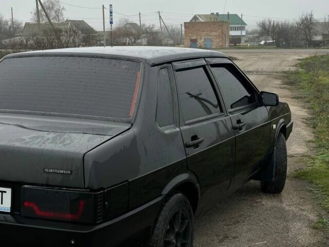Черный ВАЗ 21099, объемом двигателя 1.6 л и пробегом 240 тыс. км за 2150 $, фото 4 на Automoto.ua