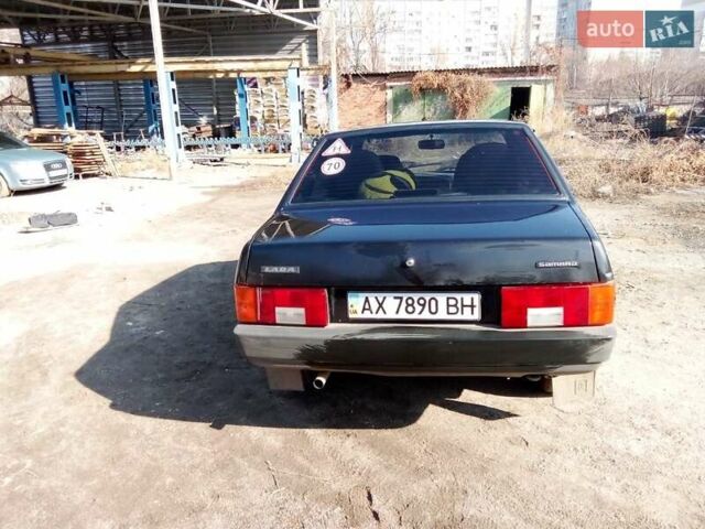 Черный ВАЗ 21099, объемом двигателя 1.6 л и пробегом 130 тыс. км за 1900 $, фото 1 на Automoto.ua