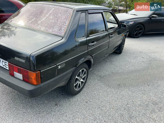 Чорний ВАЗ 21099, об'ємом двигуна 1.6 л та пробігом 200 тис. км за 1100 $, фото 3 на Automoto.ua