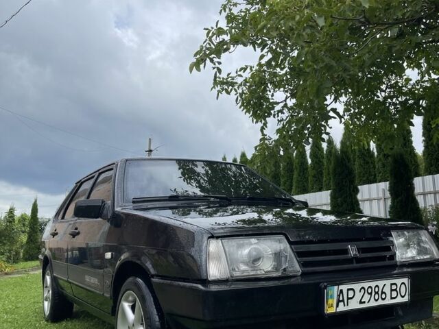 Черный ВАЗ 21099, объемом двигателя 1.6 л и пробегом 120 тыс. км за 1350 $, фото 1 на Automoto.ua