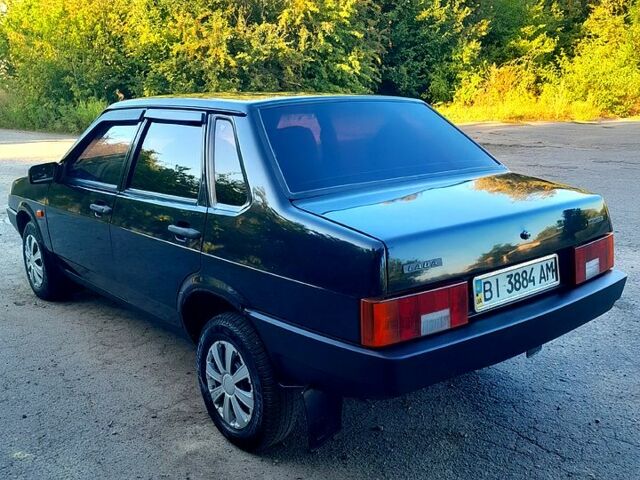 Черный ВАЗ 21099, объемом двигателя 1.5 л и пробегом 123 тыс. км за 2250 $, фото 4 на Automoto.ua