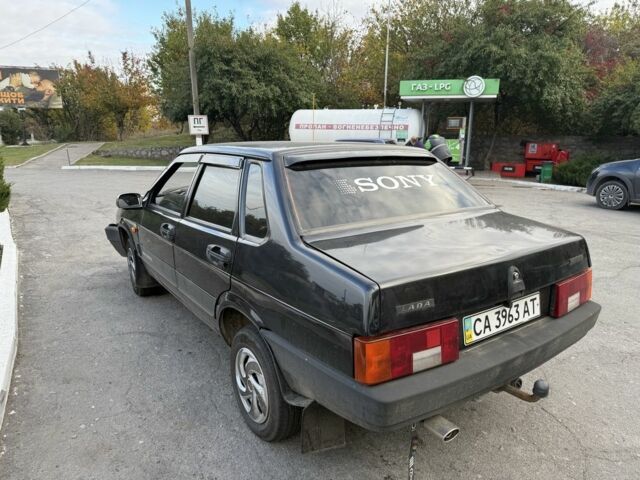 Черный ВАЗ 21099, объемом двигателя 1.6 л и пробегом 160 тыс. км за 1700 $, фото 5 на Automoto.ua