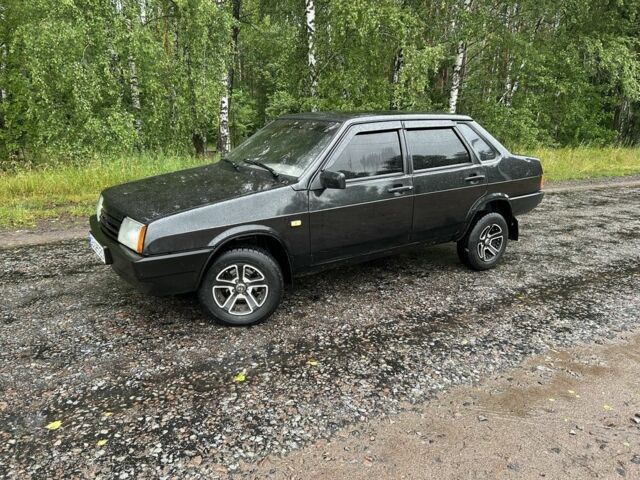 Черный ВАЗ 21099, объемом двигателя 1.6 л и пробегом 160 тыс. км за 1650 $, фото 2 на Automoto.ua