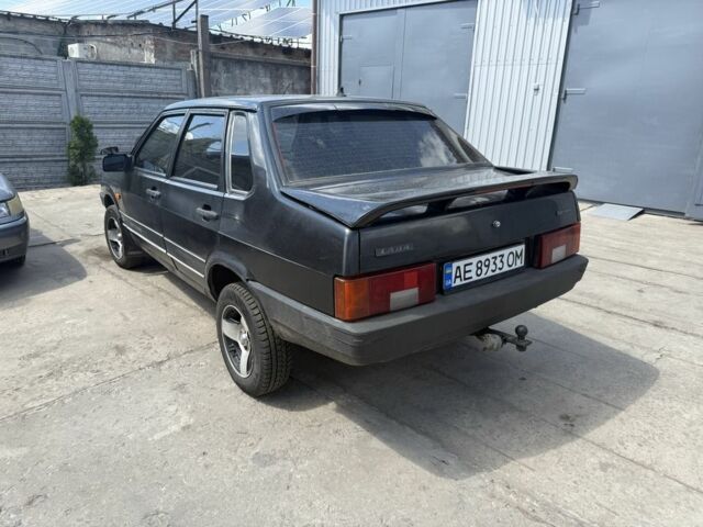 Черный ВАЗ 21099, объемом двигателя 1.6 л и пробегом 198 тыс. км за 1350 $, фото 2 на Automoto.ua