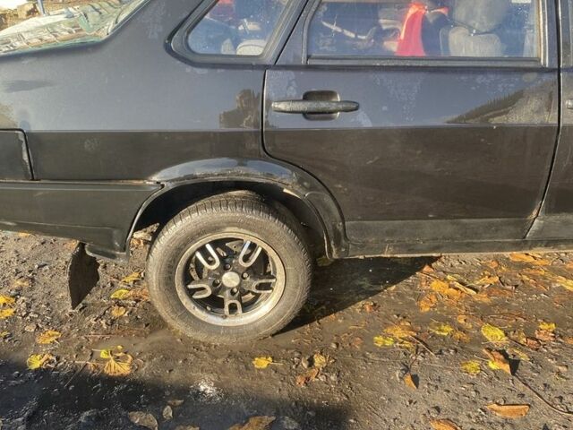 Чорний ВАЗ 21099, об'ємом двигуна 1.6 л та пробігом 278 тис. км за 1400 $, фото 7 на Automoto.ua