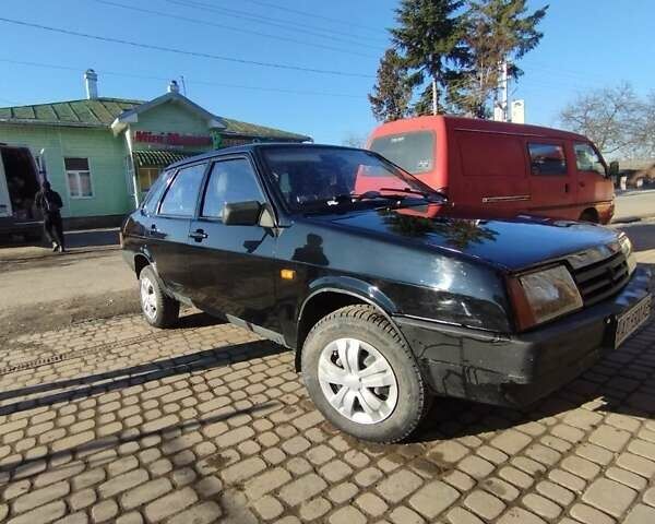 Черный ВАЗ 21099, объемом двигателя 1.6 л и пробегом 81 тыс. км за 2500 $, фото 1 на Automoto.ua