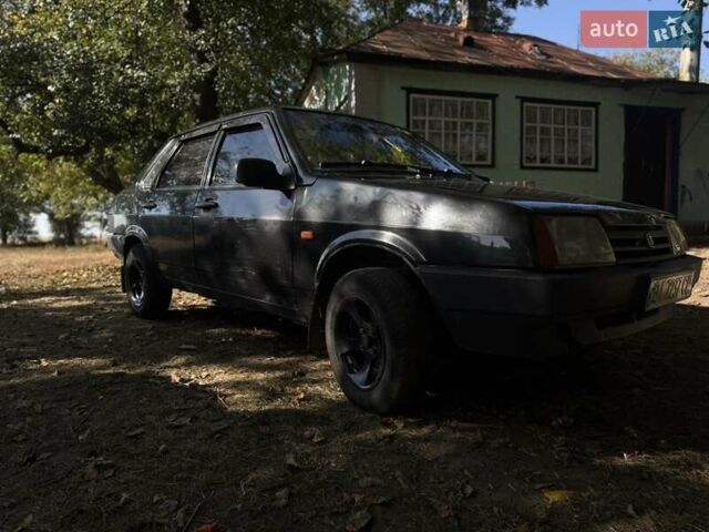 Чорний ВАЗ 21099, об'ємом двигуна 1.6 л та пробігом 876 тис. км за 1000 $, фото 2 на Automoto.ua