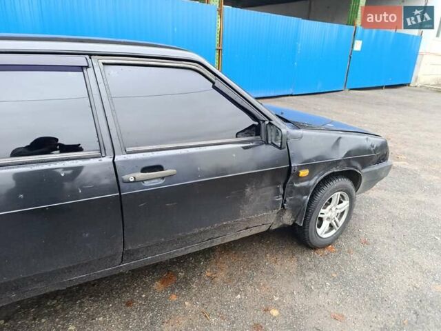 Черный ВАЗ 21099, объемом двигателя 1.6 л и пробегом 276 тыс. км за 1200 $, фото 1 на Automoto.ua