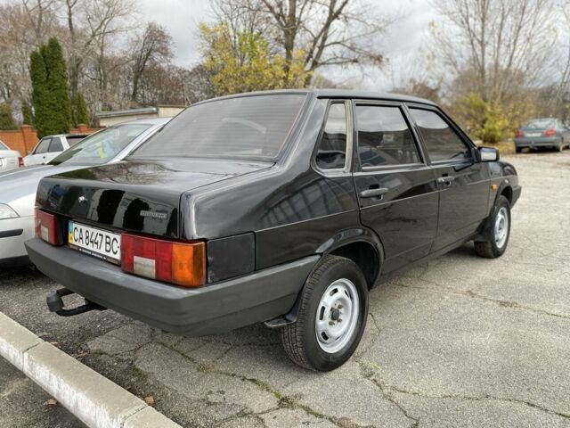 Черный ВАЗ 21099, объемом двигателя 1.6 л и пробегом 196 тыс. км за 2150 $, фото 14 на Automoto.ua