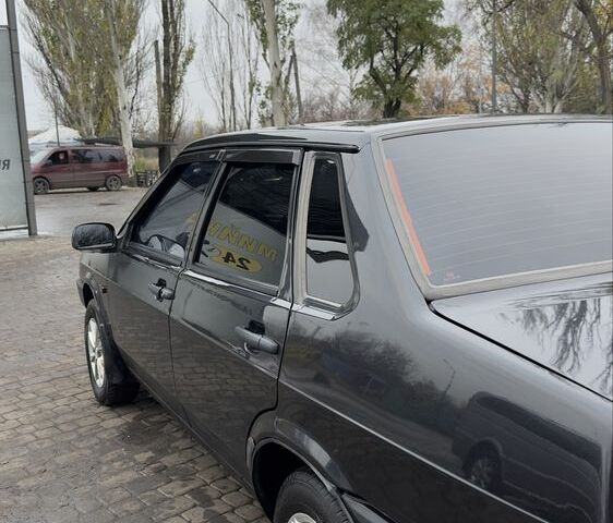 Черный ВАЗ 21099, объемом двигателя 1.6 л и пробегом 150 тыс. км за 2400 $, фото 4 на Automoto.ua