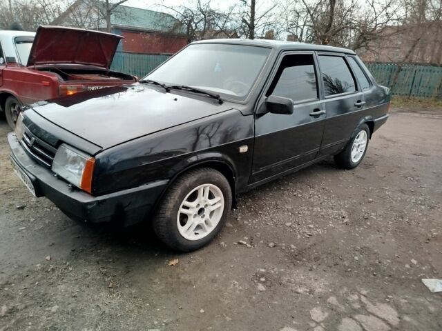 Черный ВАЗ 21099, объемом двигателя 0 л и пробегом 170 тыс. км за 1600 $, фото 3 на Automoto.ua