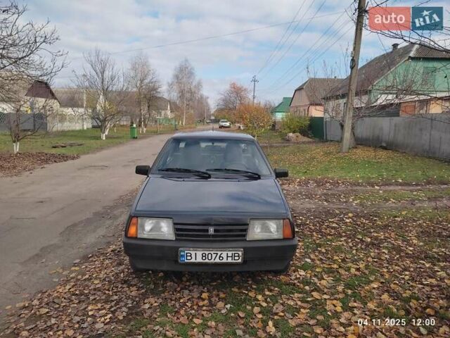 Черный ВАЗ 21099, объемом двигателя 1.6 л и пробегом 148 тыс. км за 2000 $, фото 5 на Automoto.ua