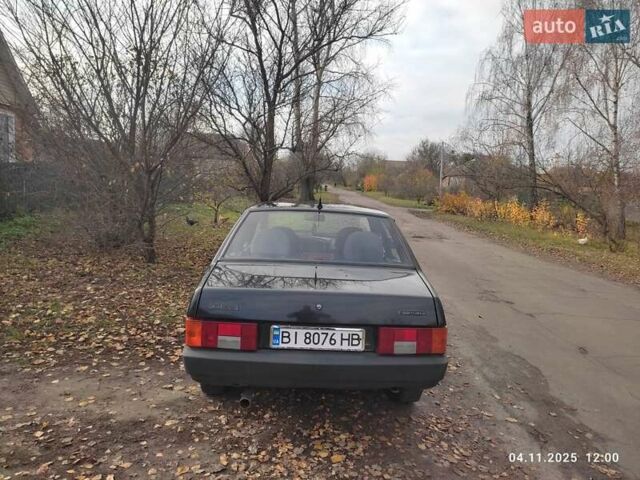 Черный ВАЗ 21099, объемом двигателя 1.6 л и пробегом 148 тыс. км за 2000 $, фото 7 на Automoto.ua