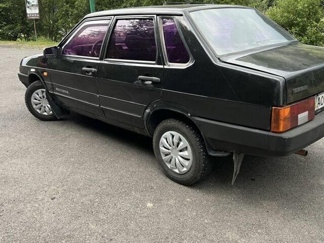 Черный ВАЗ 21099, объемом двигателя 1.6 л и пробегом 117 тыс. км за 1500 $, фото 3 на Automoto.ua
