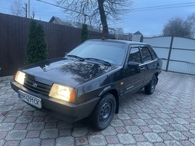 Черный ВАЗ 21099, объемом двигателя 1.6 л и пробегом 153 тыс. км за 1850 $, фото 1 на Automoto.ua