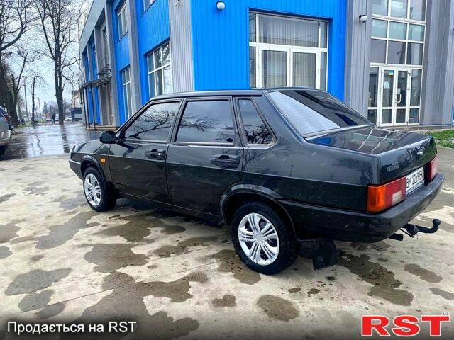 Черный ВАЗ 21099, объемом двигателя 1.6 л и пробегом 172 тыс. км за 2300 $, фото 2 на Automoto.ua