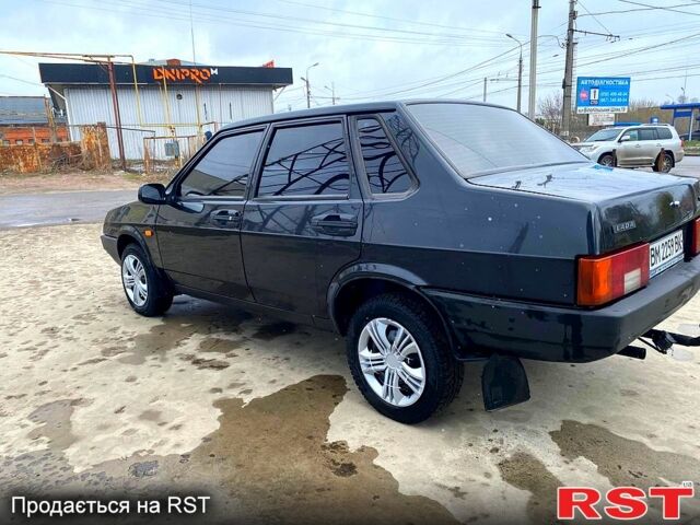Черный ВАЗ 21099, объемом двигателя 1.6 л и пробегом 172 тыс. км за 2300 $, фото 4 на Automoto.ua
