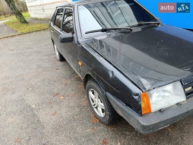 Черный ВАЗ 21099, объемом двигателя 1.6 л и пробегом 276 тыс. км за 1200 $, фото 6 на Automoto.ua