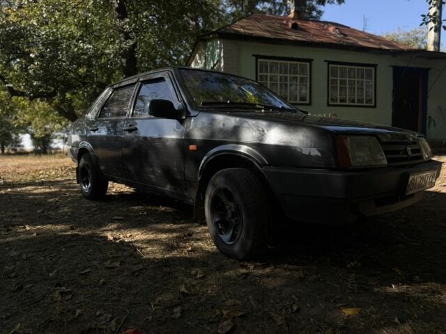 Чорний ВАЗ 21099, об'ємом двигуна 1.6 л та пробігом 876 тис. км за 1000 $, фото 3 на Automoto.ua