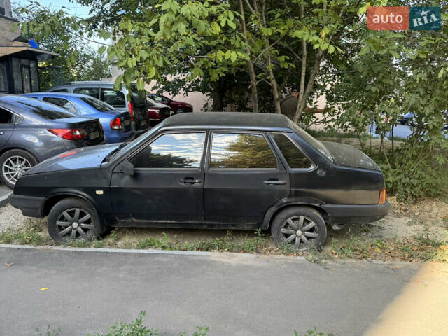 Черный ВАЗ 21099, объемом двигателя 1.6 л и пробегом 67 тыс. км за 2200 $, фото 2 на Automoto.ua