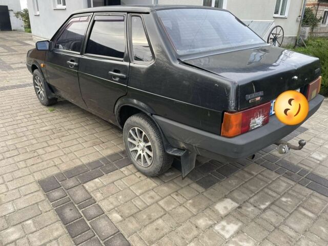 Черный ВАЗ 21099, объемом двигателя 0 л и пробегом 2 тыс. км за 1200 $, фото 3 на Automoto.ua