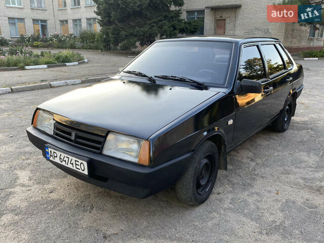 Черный ВАЗ 21099, объемом двигателя 1.6 л и пробегом 173 тыс. км за 2200 $, фото 2 на Automoto.ua