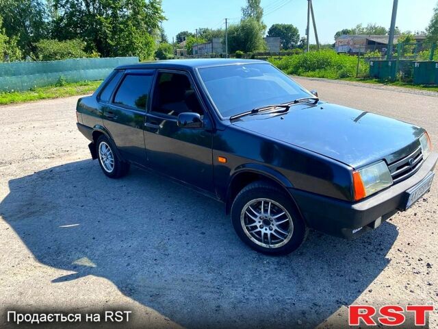 Черный ВАЗ 21099, объемом двигателя 1.6 л и пробегом 175 тыс. км за 2500 $, фото 3 на Automoto.ua