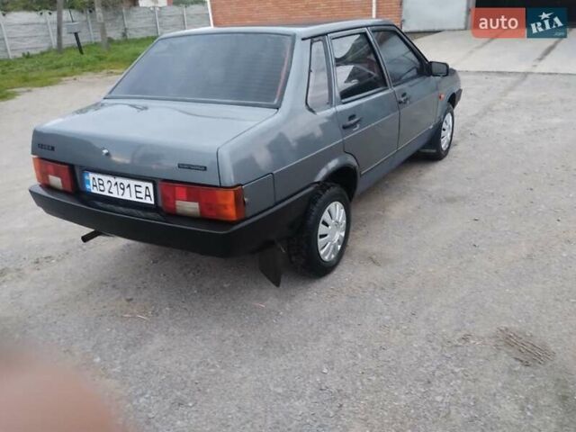 Черный ВАЗ 21099, объемом двигателя 1.6 л и пробегом 245 тыс. км за 1650 $, фото 2 на Automoto.ua