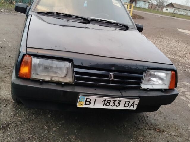 Черный ВАЗ 21099, объемом двигателя 0 л и пробегом 170 тыс. км за 1600 $, фото 4 на Automoto.ua