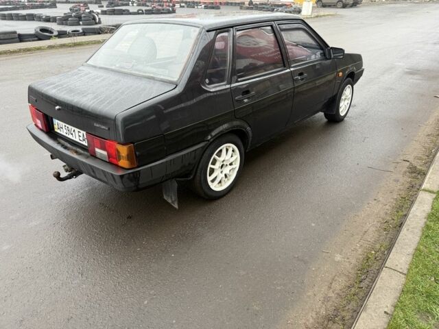 Черный ВАЗ 21099, объемом двигателя 1.6 л и пробегом 167 тыс. км за 1893 $, фото 12 на Automoto.ua