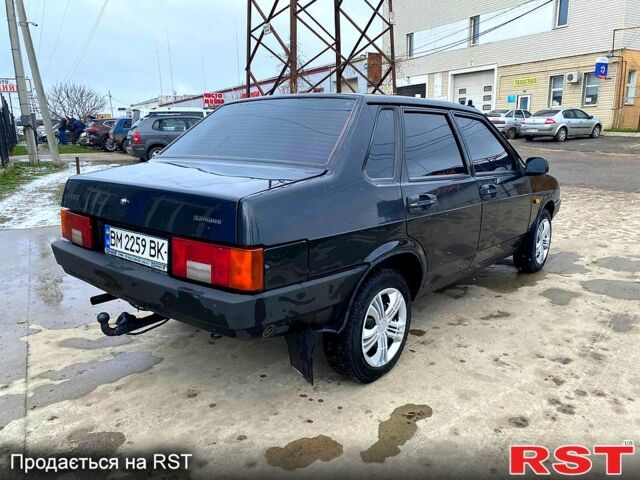 Черный ВАЗ 21099, объемом двигателя 1.6 л и пробегом 172 тыс. км за 2300 $, фото 3 на Automoto.ua