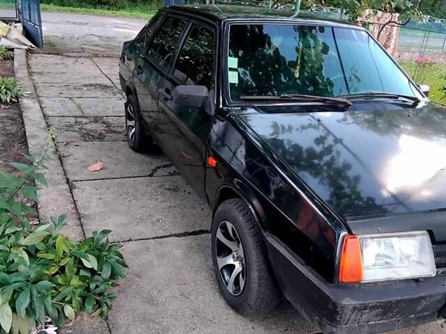 Черный ВАЗ 21099, объемом двигателя 1.6 л и пробегом 0 тыс. км за 1250 $, фото 2 на Automoto.ua