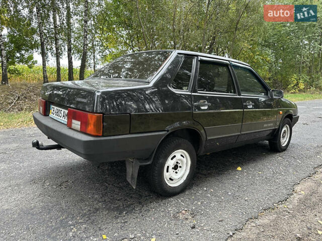 Чорний ВАЗ 21099, об'ємом двигуна 1.6 л та пробігом 222 тис. км за 2000 $, фото 8 на Automoto.ua