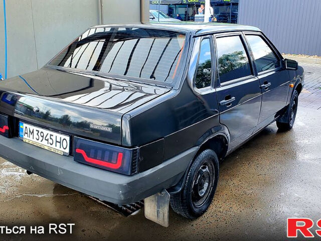 Черный ВАЗ 21099, объемом двигателя 1.6 л и пробегом 73 тыс. км за 3150 $, фото 3 на Automoto.ua