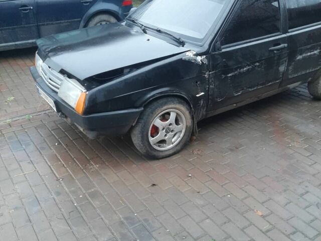 Чорний ВАЗ 21099, об'ємом двигуна 1.6 л та пробігом 150 тис. км за 650 $, фото 1 на Automoto.ua