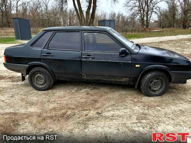 Черный ВАЗ 21099, объемом двигателя 1.6 л и пробегом 87 тыс. км за 1020 $, фото 3 на Automoto.ua