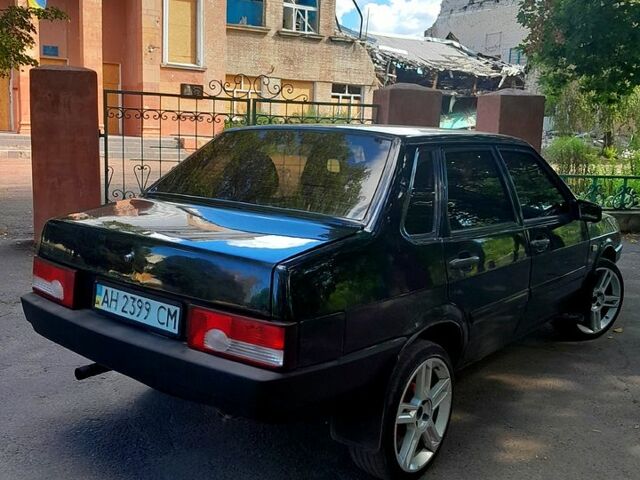 Черный ВАЗ 21099, объемом двигателя 1.6 л и пробегом 196 тыс. км за 1750 $, фото 2 на Automoto.ua