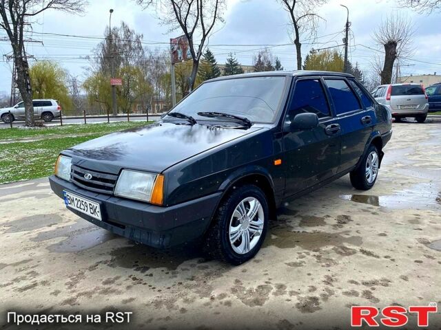 Черный ВАЗ 21099, объемом двигателя 1.6 л и пробегом 172 тыс. км за 2300 $, фото 1 на Automoto.ua