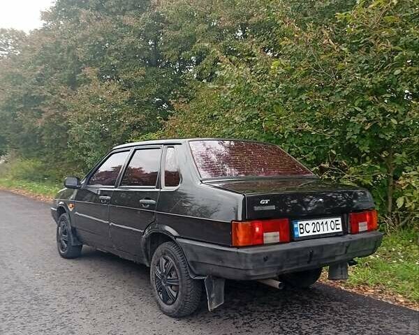 Черный ВАЗ 21099, объемом двигателя 1.6 л и пробегом 310 тыс. км за 1550 $, фото 7 на Automoto.ua