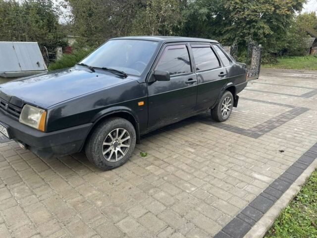 Черный ВАЗ 21099, объемом двигателя 0 л и пробегом 2 тыс. км за 1200 $, фото 1 на Automoto.ua