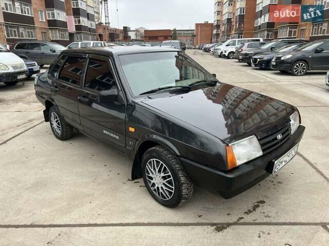 Черный ВАЗ 21099, объемом двигателя 1.6 л и пробегом 198 тыс. км за 2100 $, фото 1 на Automoto.ua