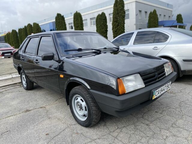 Черный ВАЗ 21099, объемом двигателя 1.6 л и пробегом 196 тыс. км за 2150 $, фото 13 на Automoto.ua