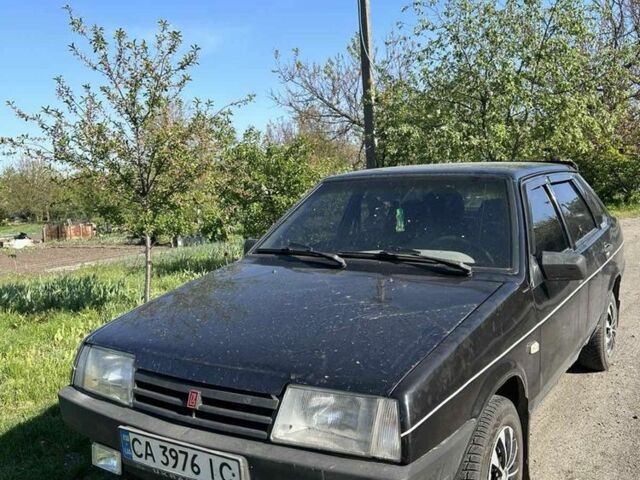 Черный ВАЗ 21099, объемом двигателя 1.6 л и пробегом 3 тыс. км за 1300 $, фото 1 на Automoto.ua